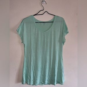 NWOT! 🪺 Boutique Turquoise Stretchy V-Neck Tunic, size M 🪺